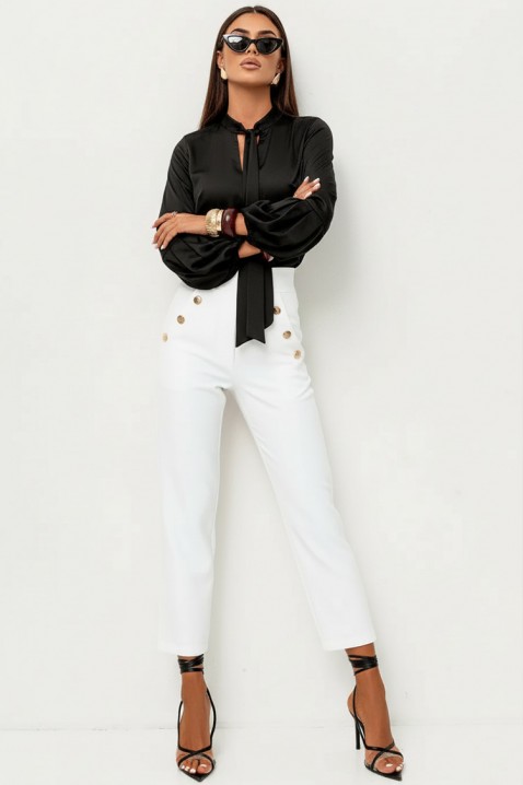 GERZOLDA BLACK női blúz, Szín: fekete, IVET.HU - A te online butikod.