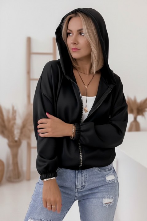 LELONINDA BLACK női dzseki, Szín: fekete, IVET.HU - A te online butikod.