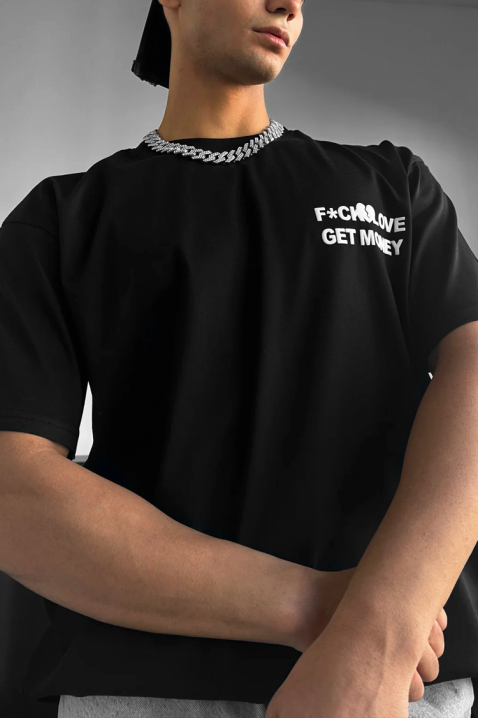 FRONZO BLACK férfi póló, Szín: fekete, IVET.HU - A te online butikod.