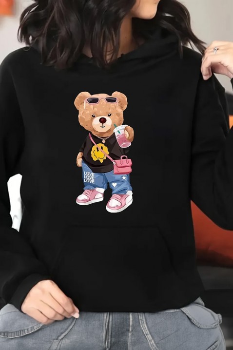 MECHOLDA pulóver, Szín: fekete, IVET.HU - A te online butikod.