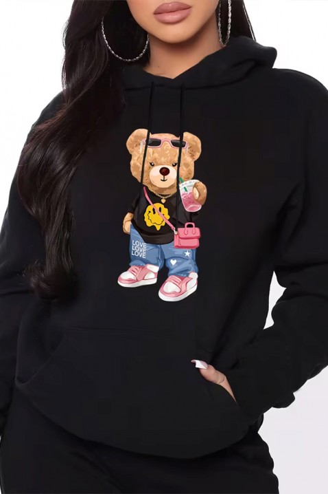 MECHOLDA pulóver, Szín: fekete, IVET.HU - A te online butikod.