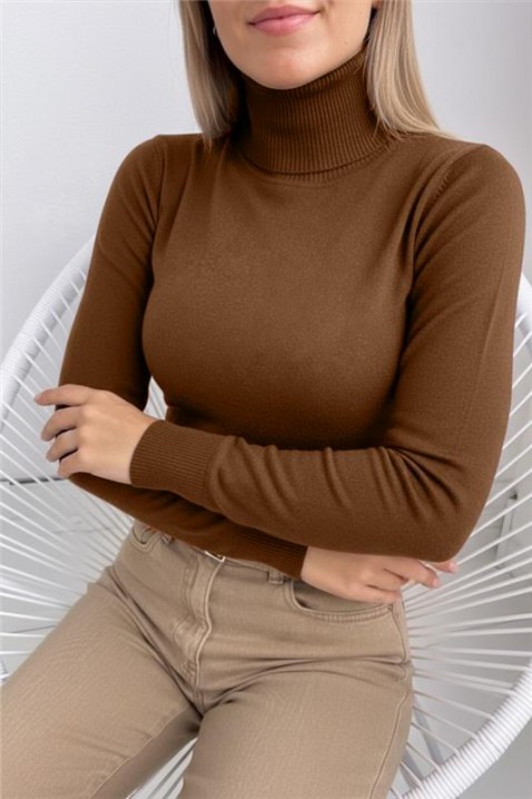 BRONENZA CAMEL pulóver, Szín: világosbarna, IVET.HU - A te online butikod.