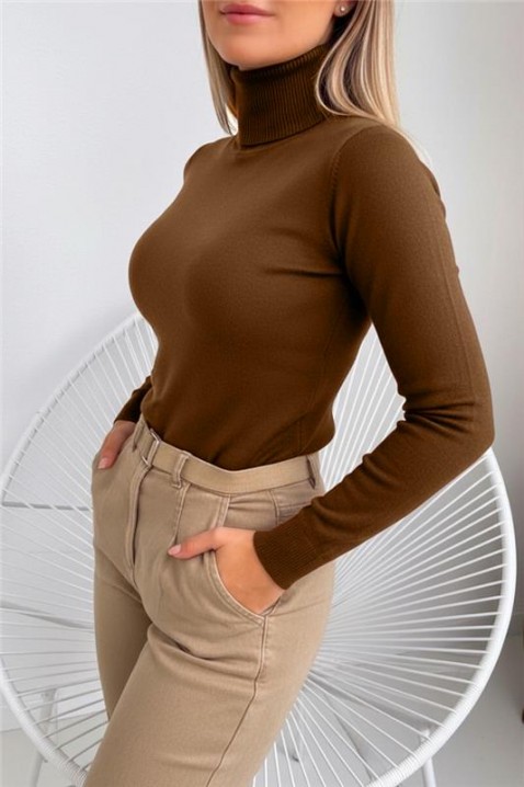 BRONENZA CAMEL pulóver, Szín: világosbarna, IVET.HU - A te online butikod.