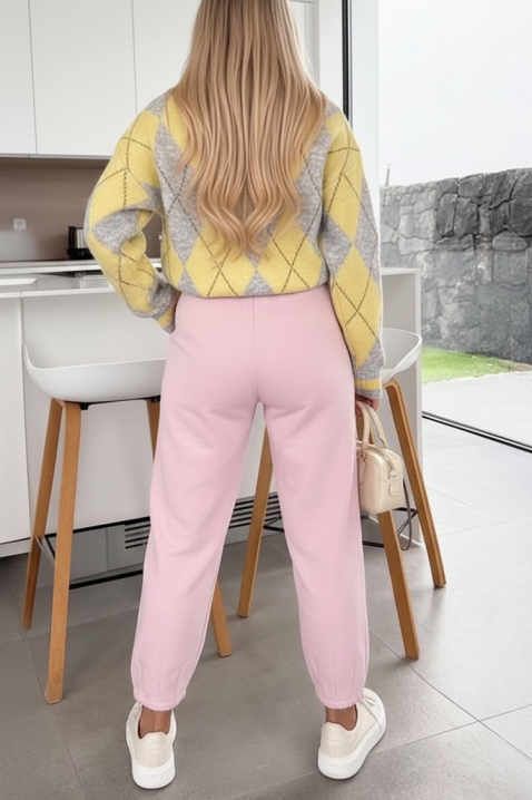 DLOLENZA PUDRA nadrág, Szín: púderrózsaszín, IVET.HU - A te online butikod.