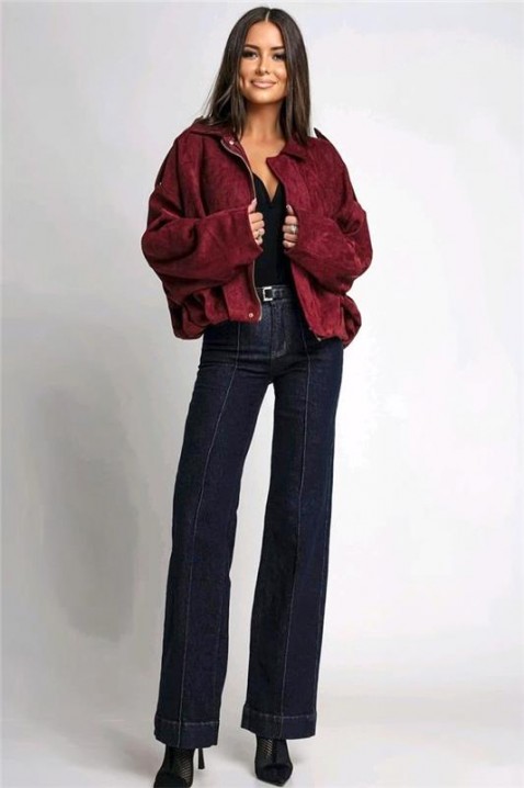 ZERLENDA BORDO kabát, Szín: bordó, IVET.HU - A te online butikod.