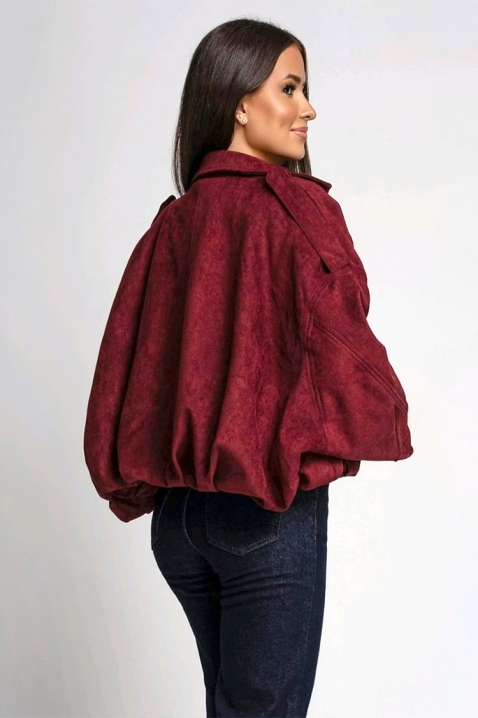 ZERLENDA BORDO kabát, Szín: bordó, IVET.HU - A te online butikod.