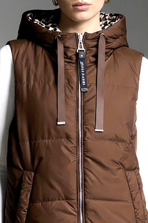 CLERMONA BROWN mellény, Szín: barna, IVET.HU - A te online butikod.