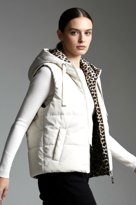 CLERMONA WHITE mellény, Szín: fehér, IVET.HU - A te online butikod.