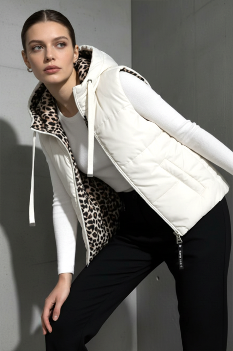 CLERMONA WHITE mellény, Szín: fehér, IVET.HU - A te online butikod.