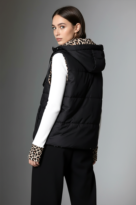 CLERMONA BLACK mellény, Szín: fekete, IVET.HU - A te online butikod.