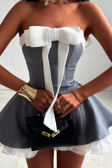 OFELINZA GREY ruha, Szín: szürke, IVET.HU - A te online butikod.