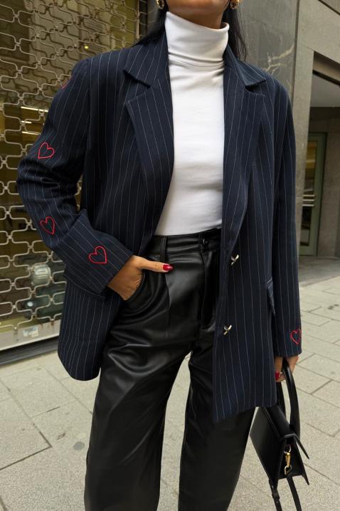 NARILZA NAVY blézer, Szín: sötétkék, IVET.HU - A te online butikod.