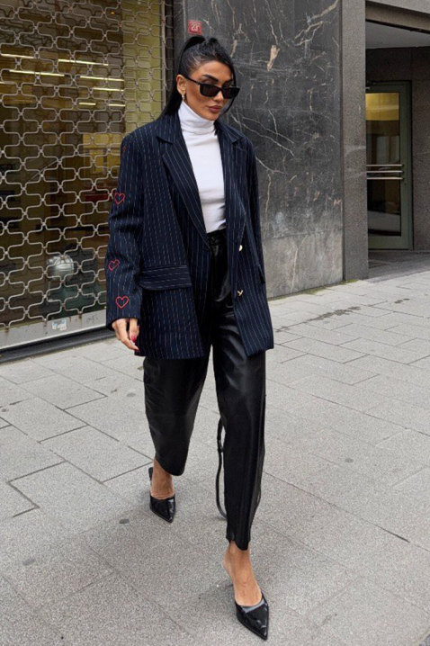 NARILZA NAVY blézer, Szín: sötétkék, IVET.HU - A te online butikod.