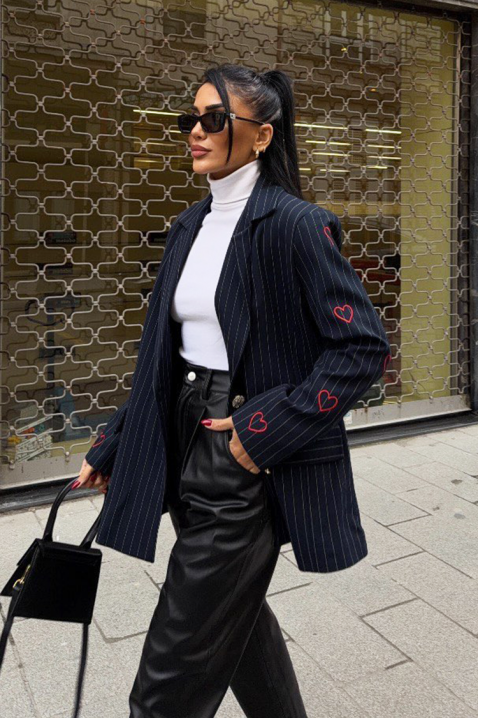 NARILZA NAVY blézer, Szín: sötétkék, IVET.HU - A te online butikod.