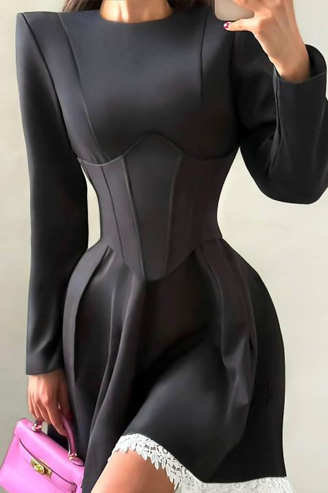 TRIOBELA ruha, Szín: fekete, IVET.HU - A te online butikod.