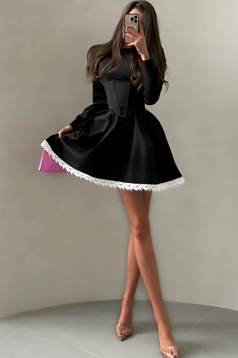 TRIOBELA ruha, Szín: fekete, IVET.HU - A te online butikod.