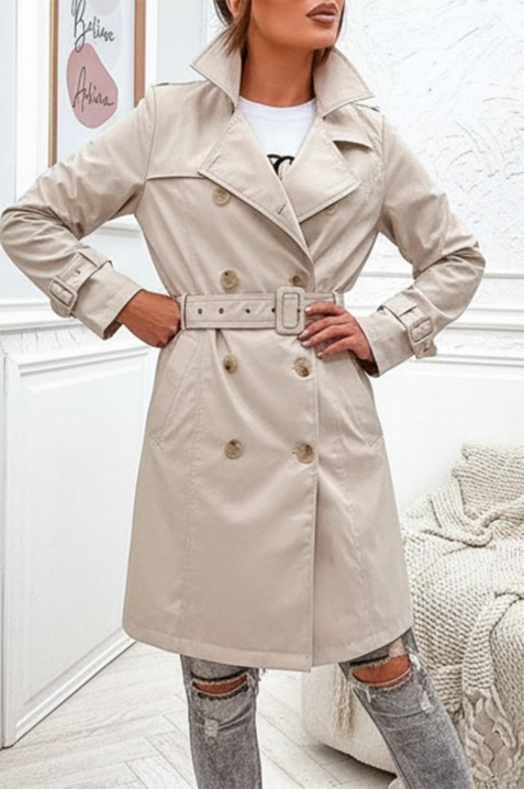 GRELOZA ECRU ballonkabát, Szín: ekrü, IVET.HU - A te online butikod.