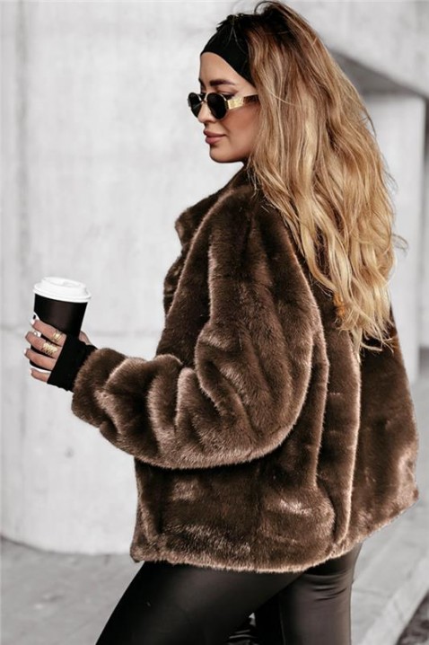 ISLANDA BROWN kabát, Szín: barna, IVET.HU - A te online butikod.