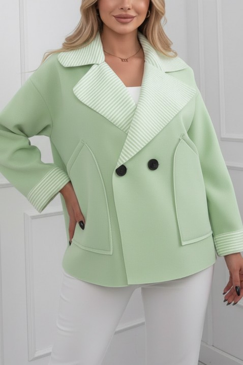 VOLENDILA MINT kabát, Szín: mentazöld, IVET.HU - A te online butikod.