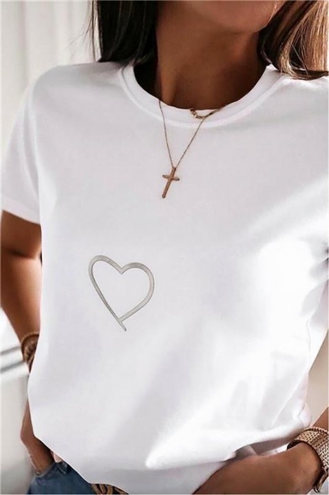 BREFOLZA poló, Szín: fehér, IVET.HU - A te online butikod.