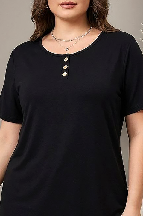 SILORZA BLACK póló, Szín: fekete, IVET.HU - A te online butikod.