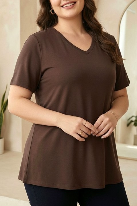 OBRILDA BROWN póló, Szín: barna, IVET.HU - A te online butikod.