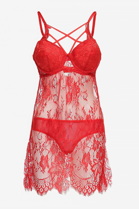 GIANNA hálóing, Szín: piros, IVET.HU - A te online butikod.