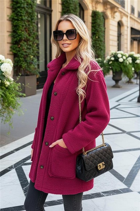 MONTANZA BORDO kardigán, Szín: bordó, IVET.HU - A te online butikod.