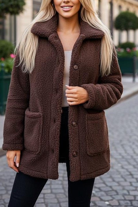 MONTANZA BROWN kardigán, Szín: barna, IVET.HU - A te online butikod.