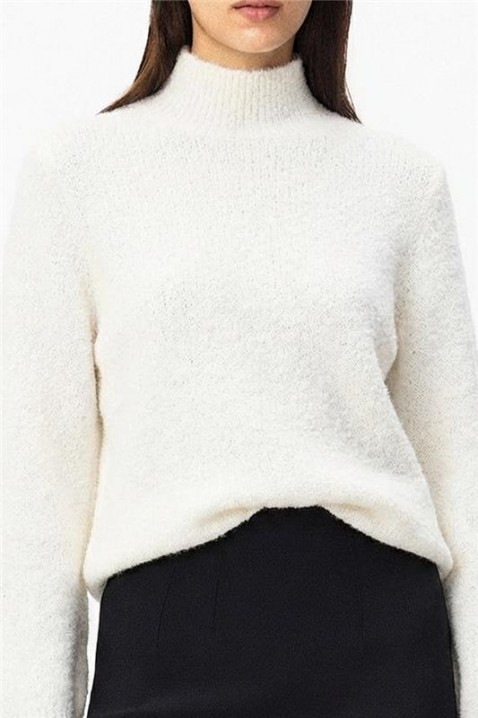 BROJEFA WHITE pulóver, Szín: fehér, IVET.HU - A te online butikod.