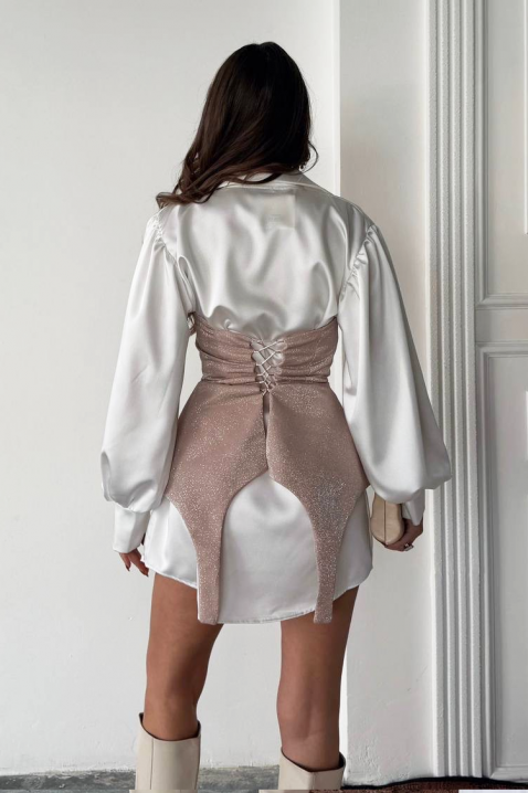 GORDENZA PUDRA ruha, Szín: púderrózsaszín, IVET.HU - A te online butikod.