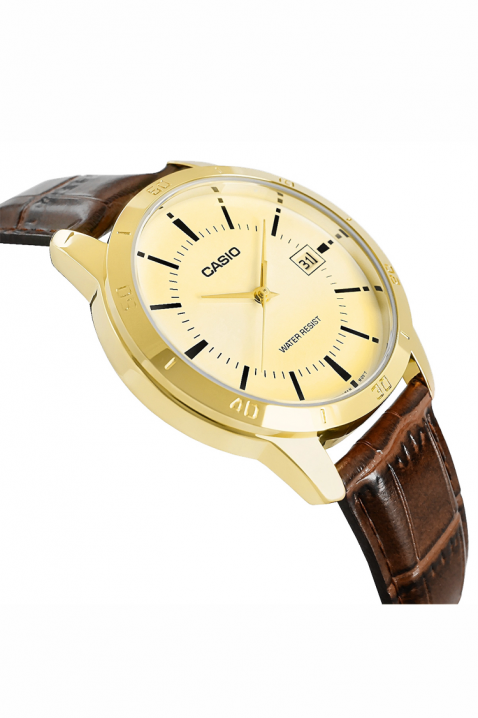 Casio MTP-V004GL-7AUDF férfi karóra, Szín: barna, IVET.HU - A te online butikod.