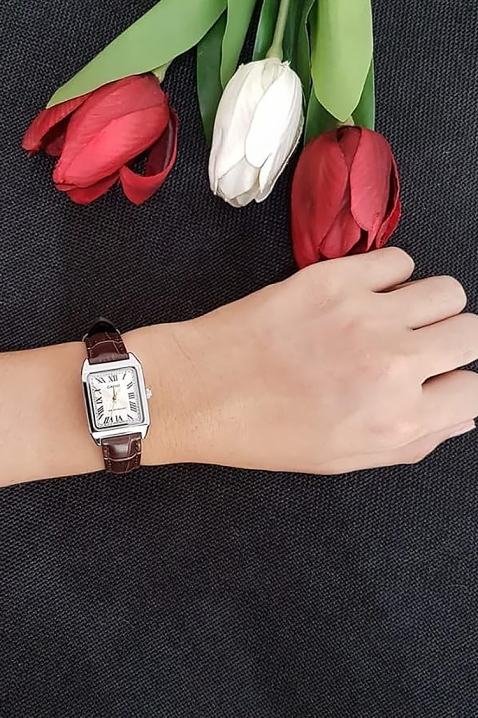 CASIO LTP-V007L-9BUDF női karóra, Szín: barna, IVET.HU - A te online butikod.