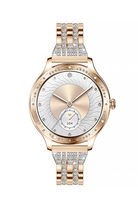 Veltori VT350-1 okosóra, Szín: rózsaarany, IVET.HU - A te online butikod.