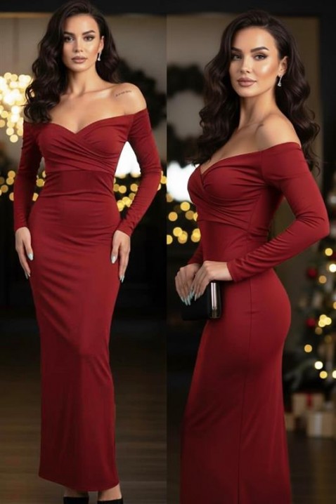 NABLINDA BORDO ruha, Szín: bordó, IVET.HU - A te online butikod.