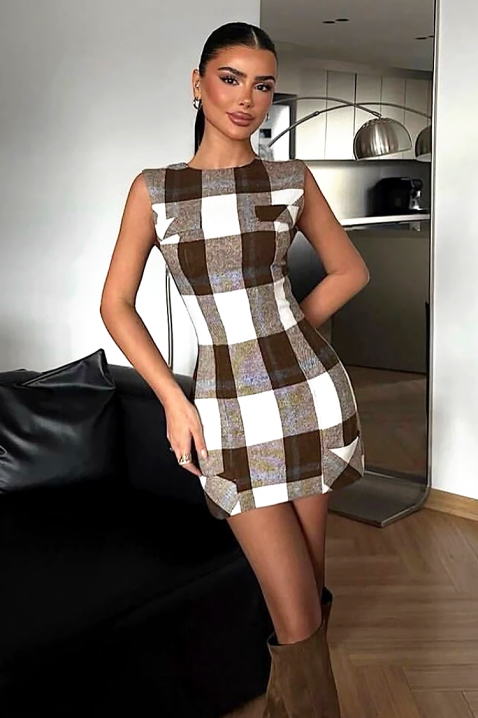 ZAROLDA BROWN ruha, Szín: barna, IVET.HU - A te online butikod.