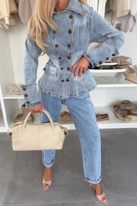 ZORELIA farmer dzseki, Szín: világoskék, IVET.HU - A te online butikod.