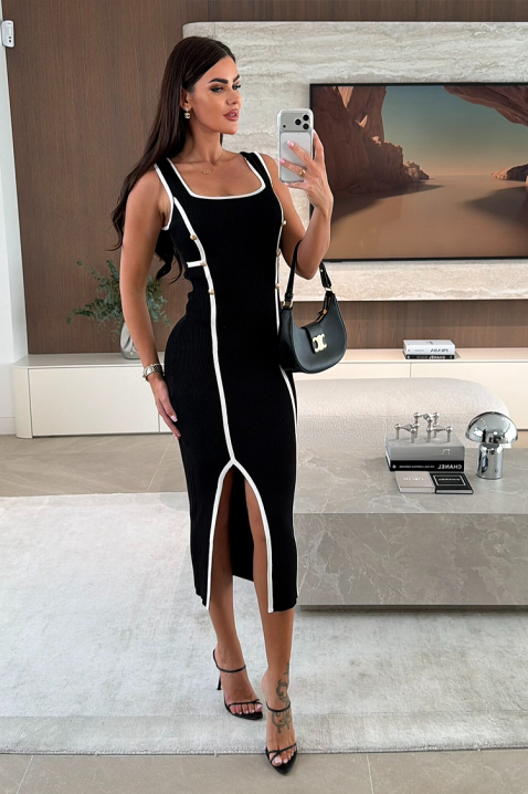 ZERENA BLACK ruha, Szín: fekete, IVET.HU - A te online butikod.