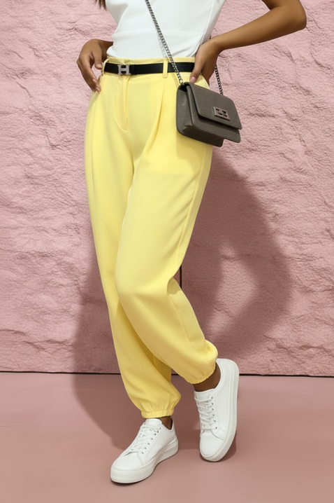 MIRYANA YELLOW nadrág, Szín: sárga, IVET.HU - A te online butikod.