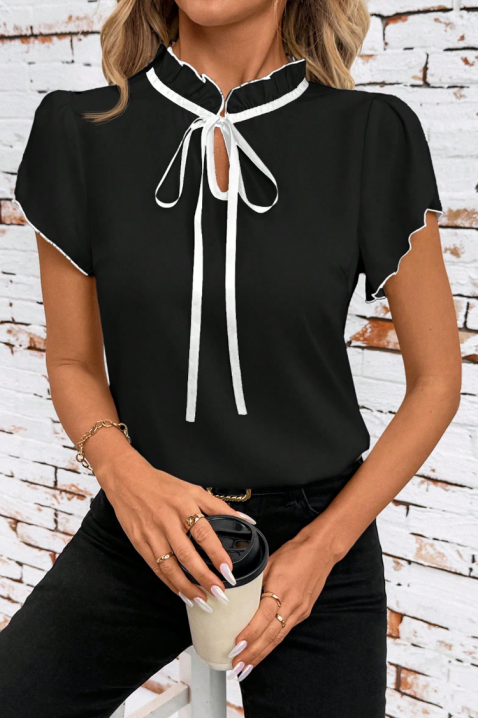 AVELONZA BLACK póló, Szín: fekete, IVET.HU - A te online butikod.