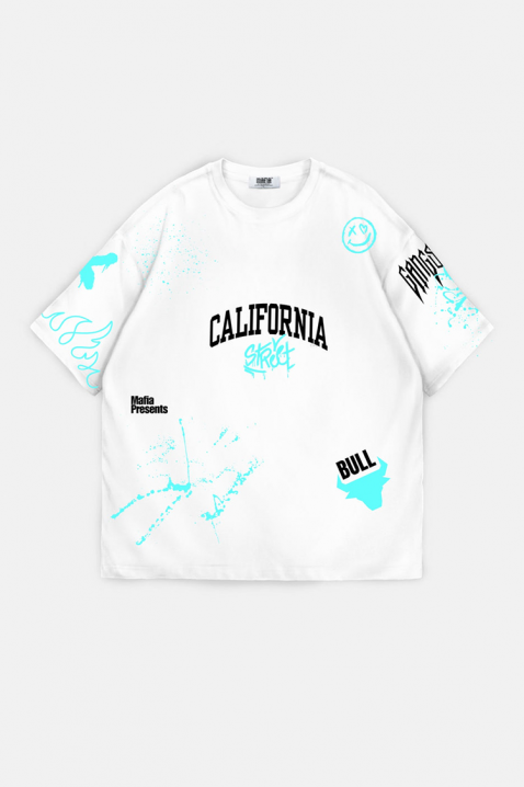 LARGONZO WHITE póló, Szín: fehér, IVET.HU - A te online butikod.