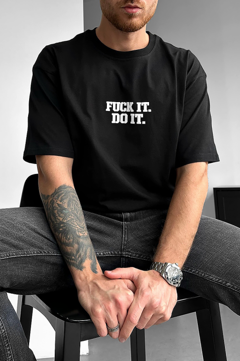 MORFESO BLACK férfi póló, Szín: fekete, IVET.HU - A te online butikod.