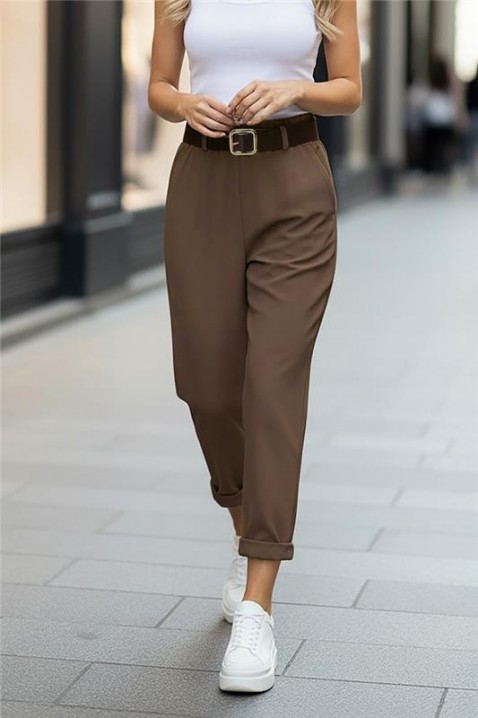 LOVRENZA MOCHA nadrág, Szín: mokka, IVET.HU - A te online butikod.