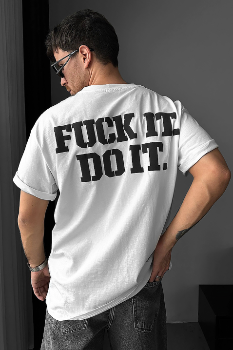 MORFESO WHITE férfi póló, Szín: fehér, IVET.HU - A te online butikod.