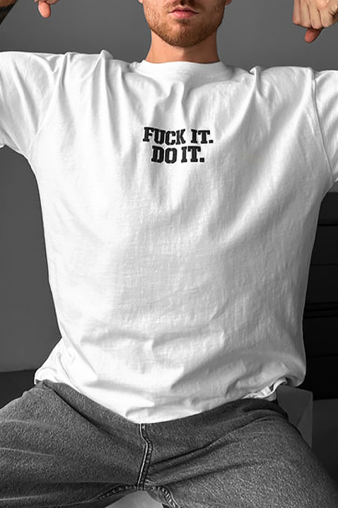 MORFESO WHITE férfi póló, Szín: fehér, IVET.HU - A te online butikod.