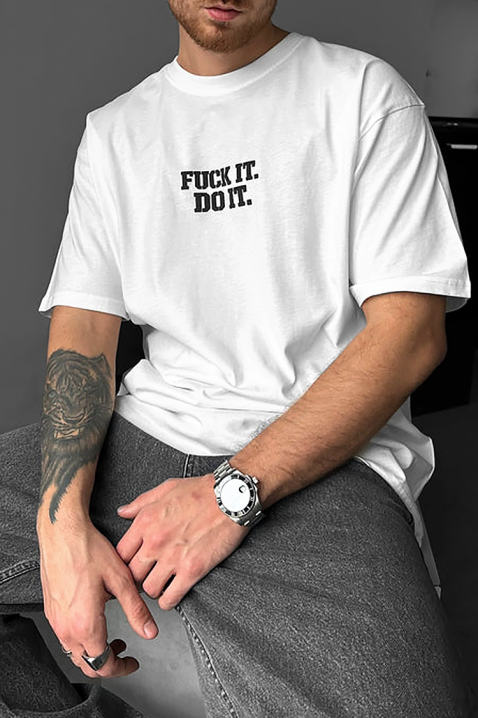 MORFESO WHITE férfi póló, Szín: fehér, IVET.HU - A te online butikod.