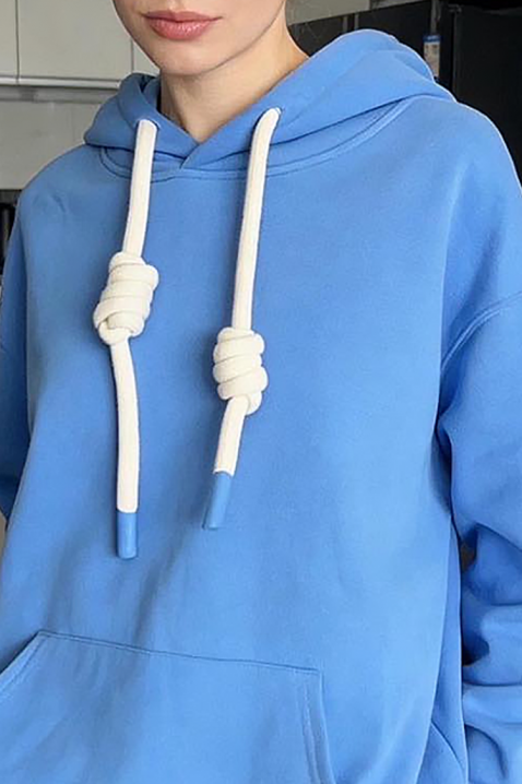 ZOREXINA BLUE pulóver, Szín: kék, IVET.HU - A te online butikod.