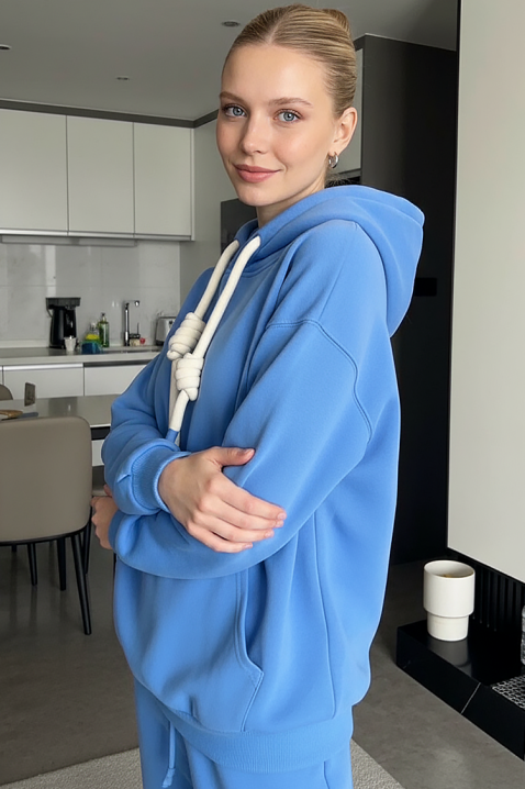 ZOREXINA BLUE pulóver, Szín: kék, IVET.HU - A te online butikod.