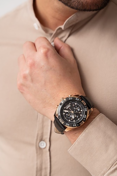 Paul Lorens PL8754A5-1A4 férfi karóra, Szín: fekete, IVET.HU - A te online butikod.