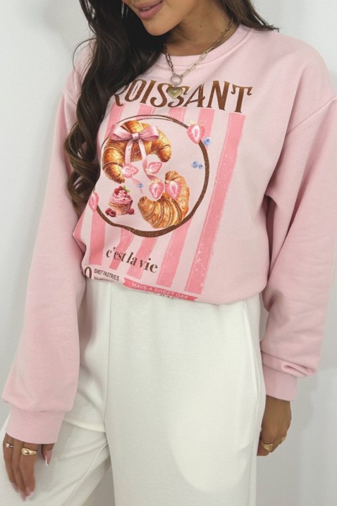 ALEXENIA PUDRA női felső, Szín: púderrózsaszín, IVET.HU - A te online butikod.